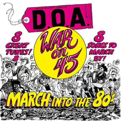 DOA - War on 45 (40th Anniversary) (Cherry Red Vinyl)