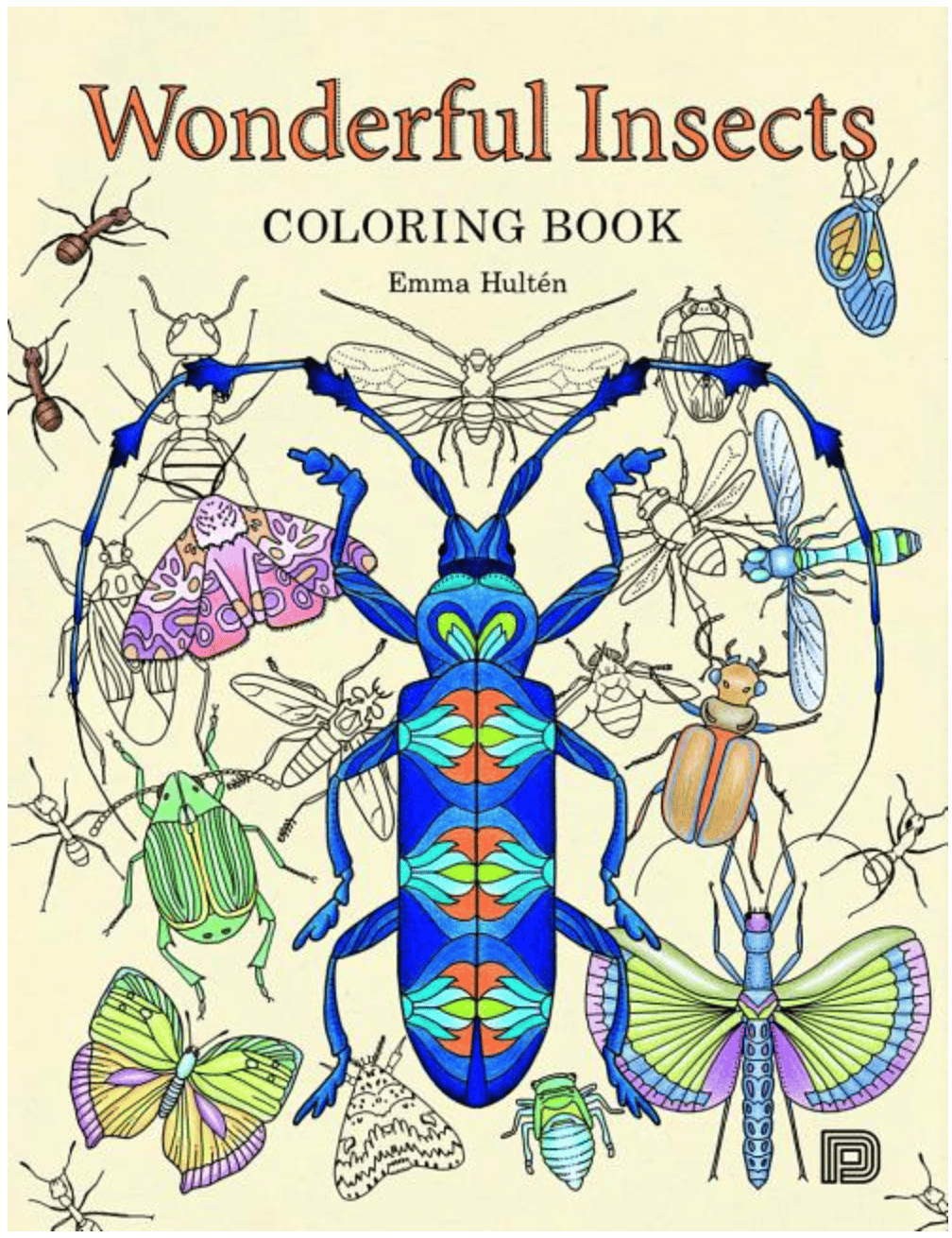 Dokument Forlag Books > Coloring Books Wonderful Insects Coloring Book 9789185639991 ING-9789185639991