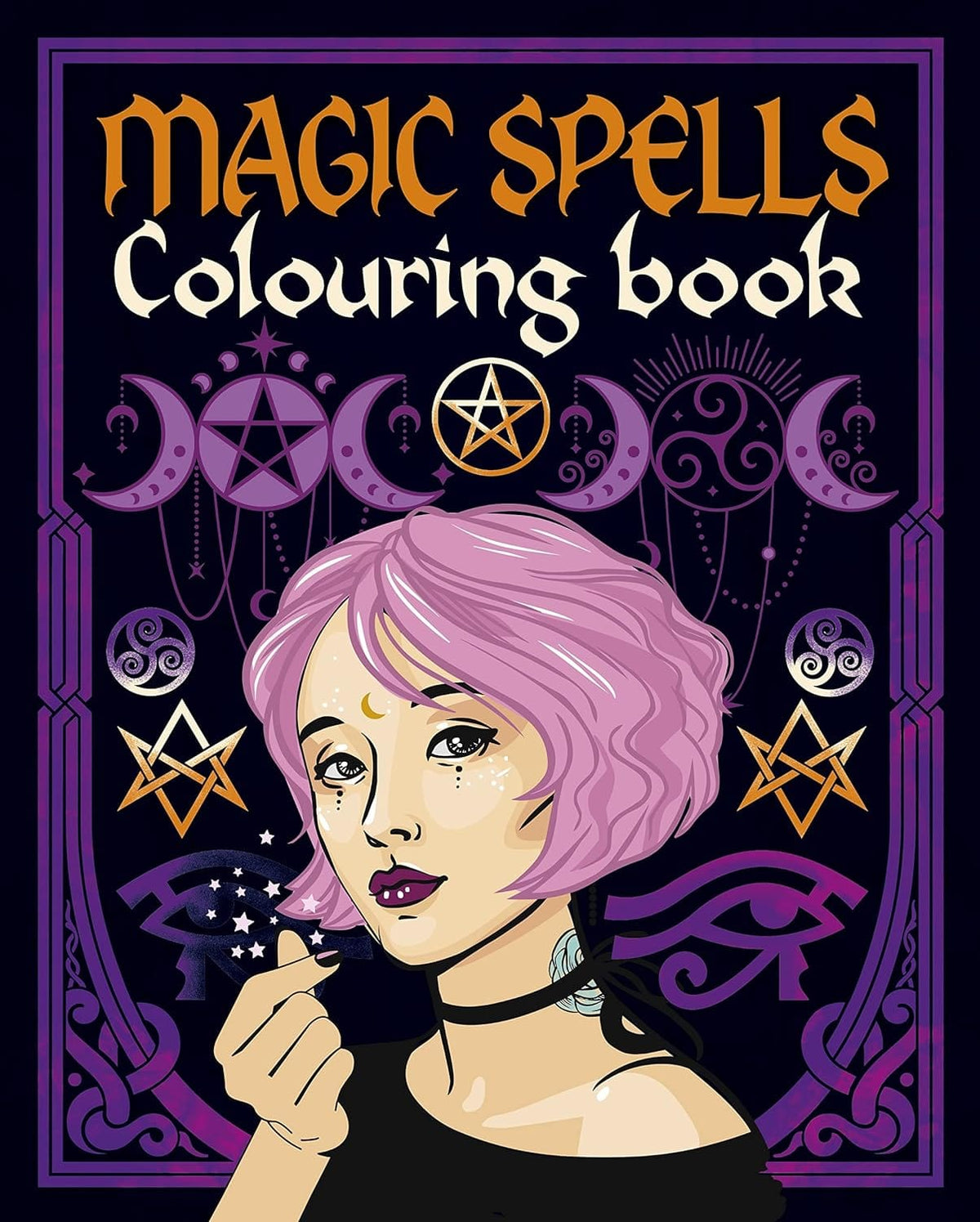 Texas Bookman Books > Coloring Books Magic Spells Coloring Book - Paperback 9781398829947 2303172