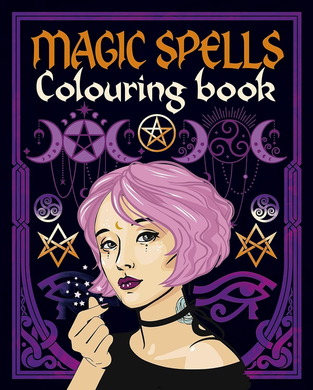 Texas Bookman Books > Coloring Books Magic Spells Coloring Book - Paperback 9781398829947 2303172