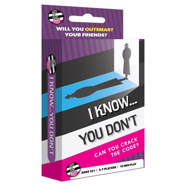Dolphin Hat Games Board Games > Card Games I Know You Don't 850066217023 DHG217023