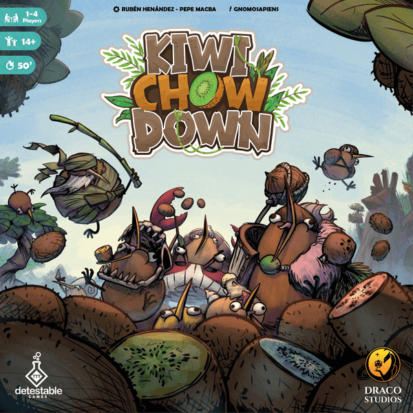 Draco Studios Board Games > Large Box Games Kiwi Chow Down 787790784890 DAO 43100