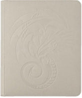 Dragon Shield Game Supplies > Card Binders DRAGON SHIELD CARD CODEX ZIPSTER BINDER ASH WHITE 5706569380120 AT-38012