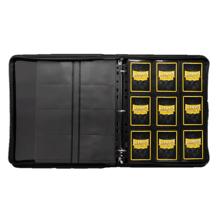 Dragon Shield Game Supplies > Card Binders DRAGON SHIELD CARD CODEX ZIPSTER BINDER IRON GREY 5706569380113 AT-38011