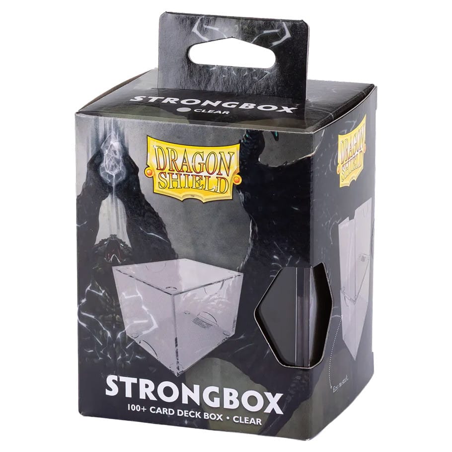 Dragon Shield Game Supplies > Card Boxes Deck Box: Strongbox: 100+: Clear 5706569190019 ATM19001