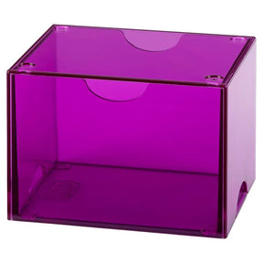 Dragon Shield Game Supplies > Card Boxes Deck Box: Strongbox: 100+: Clear Purple 5706569190040 ATM19004