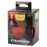 Dragon Shield Game Supplies > Card Boxes Deck Box: Strongbox: 100+: Clear Red 5706569190033 ATM19003