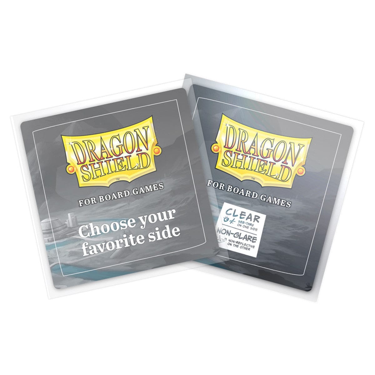 Dragon Shield Game Supplies > Card Sleeves Deck Protector: Board Game Sleeve: Dragon Shield: Square (100) 5706569602079 ATM60207