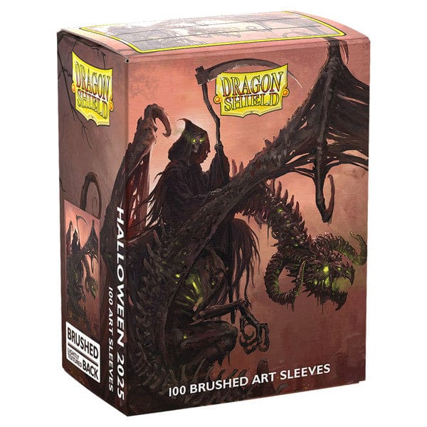Dragon Shield Game Supplies > Card Sleeves Deck Protector: Dragon Shield: Art: Brushed: Halloween 2025 (100) 5706569121273 ATM12127