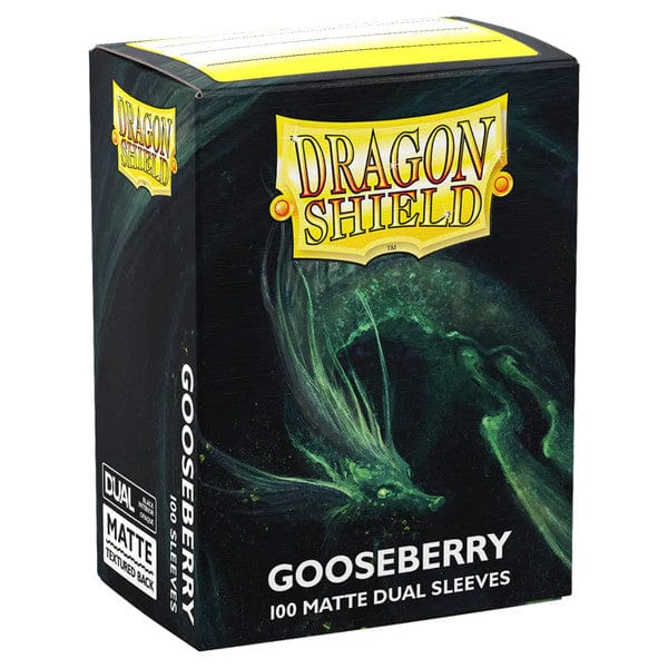 Dragon Shield Game Supplies > Card Sleeves Deck Protector: Dragon Shield: Dual Matte: Gooseberry (100) 5706569150662 ATM15066