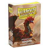 Dragon Shield Game Supplies > Card Sleeves Deck Protector: Dragon Shield: Japanese: Matte: Amber (60) 5706569111595 ATM11159