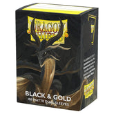 Dragon Shield Game Supplies > Card Sleeves Deck Protector: Dual Matte: Black & Gold (100) 5706569150693 ATM15069