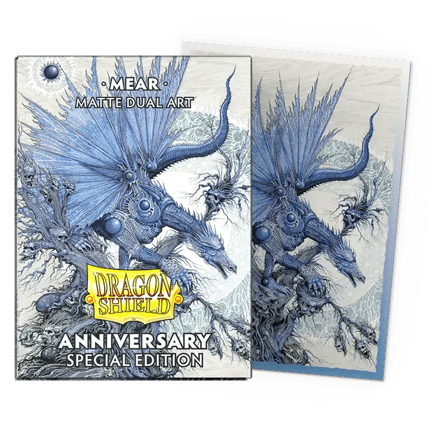 Dragon Shield Game Supplies > Card Sleeves Dragon Shield: 25th Anniversary Special Edition Matte Dual Art 100ct - Mear 5706569121051