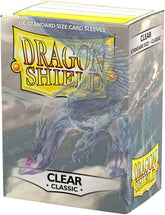 Dragon Shield Game Supplies > Card Sleeves Dragon Shield: Classic Sleeves 100ct - Clear 5706569100018 ATM 10001