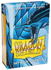 Dragon Shield: Matte Sleeves 60ct Japanese - Sky Blue