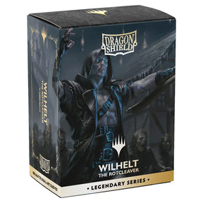 Dragon Shield Game Supplies > Card Sleeves DRAGON SHIELD SLEEVES: DUAL MATTE ART: LEGENDARY SERIES: TYPAL COMMANDERS: WILHELT THE ROTCLEAVER (100CT) 5706569165390 ATM16539