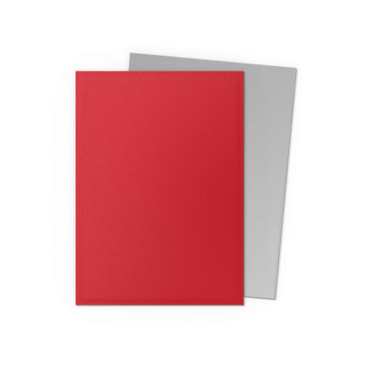 Dragon Shield Game Supplies > Card Sleeves DRAGON SHIELD SLEEVES DUAL MATTE CRIMSON AND SILVER 100CT (50) 5706569150723 AT-15072