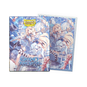Dragon Shield Game Supplies > Card Sleeves DRAGON SHIELD SLEEVES GRAND ARCHIVE ALICE, GOLDEN QUEEN 100CT (50) 5706569161699 AT-16169