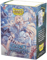 Dragon Shield Game Supplies > Card Sleeves DRAGON SHIELD SLEEVES GRAND ARCHIVE ALICE, GOLDEN QUEEN 100CT (50) 5706569161699 AT-16169