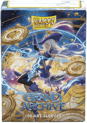 Dragon Shield Game Supplies > Card Sleeves DRAGON SHIELD SLEEVES GRAND ARCHIVE CHRONOWARP 100CT (50) 5706569161705 AT-16170