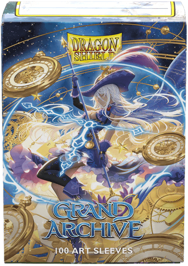 Dragon Shield Game Supplies > Card Sleeves DRAGON SHIELD SLEEVES GRAND ARCHIVE CHRONOWARP 100CT (50) 5706569161705 AT-16170