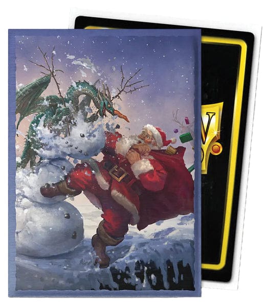 Dragon Shield Game Supplies > Card Sleeves Dragon Shields: (100) Brushed Art - Christmas 2025 5706569121280 ATM 12128