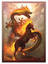 Dragon Shield Game Supplies > Card Sleeves Dragon Shields: (100) Matte Dual Art - Fire Horse 2026 5706569121150 ATM 12115