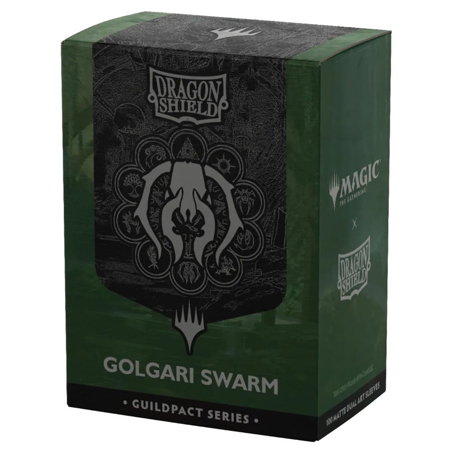 Dragon Shield Game Supplies > Card Sleeves Magic the Gathering: Dual Matte Art Deck Protector - Golgari Swarm (100ct) 5706569165109 ATM16510