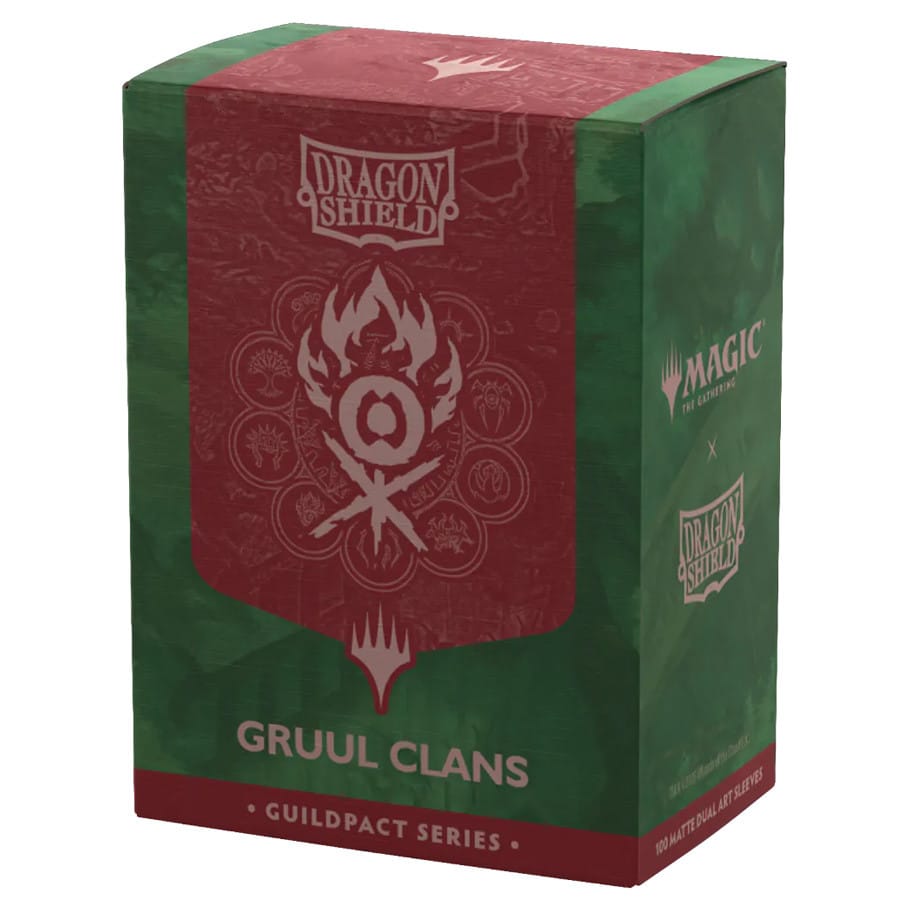 Dragon Shield Game Supplies > Card Sleeves Magic the Gathering: Dual Matte Art Deck Protector - Gruul Clans (100ct) 5706569165116 ATM16511