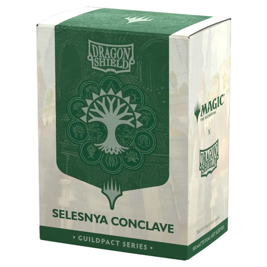 Dragon Shield Game Supplies > Card Sleeves Magic the Gathering: Dual Matte Art Deck Protector - Selesnya Conclave (100ct) 5706569165154 ATM16515