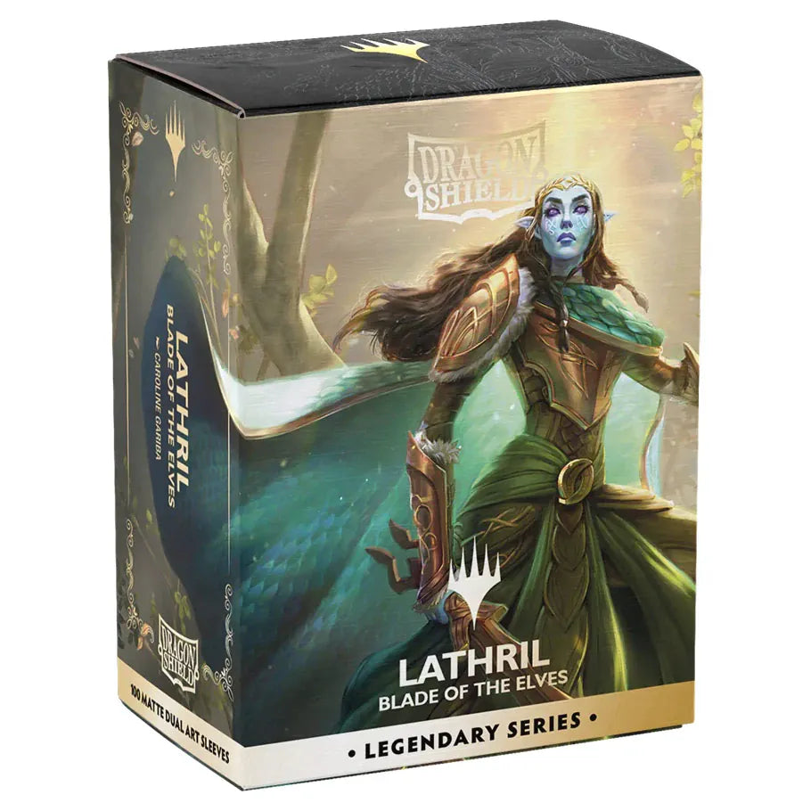 Dragon Shield Game Supplies > Card Sleeves Magic the Gathering: Dual Matte Art Protector - Lathril, Blade of the Elves 100ct (Legendary Series) 5706569165383 ATM16538