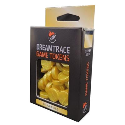 DreamTrace Game Supplies > Tokens & Counters DreamTrace: Gaming Tokens - Deepvein Gold 850039408533 DTTK17