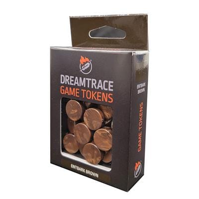 DreamTrace Game Supplies > Tokens & Counters DreamTrace: Gaming Tokens - Entbark Brown 850039408526 DTTK16