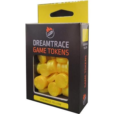 DreamTrace Game Supplies > Tokens & Counters DreamTrace: Gaming Tokens - Venomous Yellow 850039408373 DTTK01