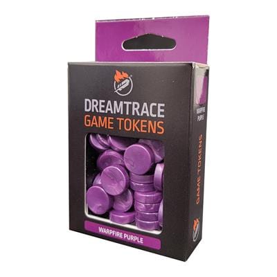 DreamTrace Game Supplies > Tokens & Counters DreamTrace: Gaming Tokens - Warpfire Purple 850039408434 DTTK07