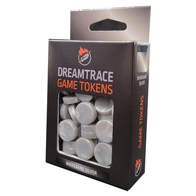 DreamTrace Game Supplies > Tokens & Counters DreamTrace: Gaming Tokens - Werebane Silver 850039408540 DTTK18