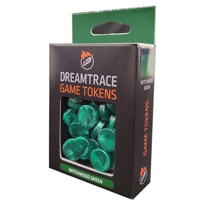 DreamTrace Game Supplies > Tokens & Counters DreamTrace: Gaming Tokens - Witchwood Green 850039408465 DTTK10