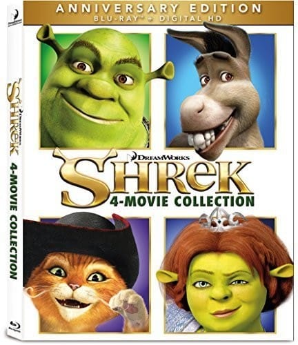 Dreamworks Animated Movies > Blu-Ray BR: Shrek 4-Movie Collection 024543283164 DWA103944BR