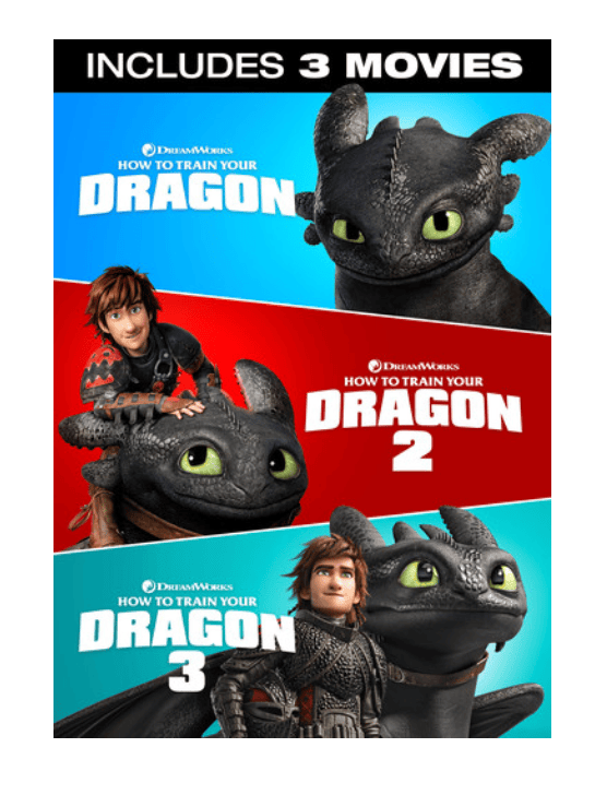 DreamWorks Movies > Blu-Ray Blu-Ray: How to Train Your Dragon: 3-Movie Collection 191329104989 DWA46203114DVD