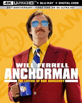 Dreamworks Video Movies > Blu-Ray > 4k Anchorman: The Legend of Ron Burgundy (4K) 191329263570 DMWV1000837507UHD