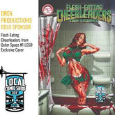 Dren Productions After Dark Comic Books FLESH-EATING CHEERLEADERS FROM OUTERSPACE #1 LCSD 7911269506512