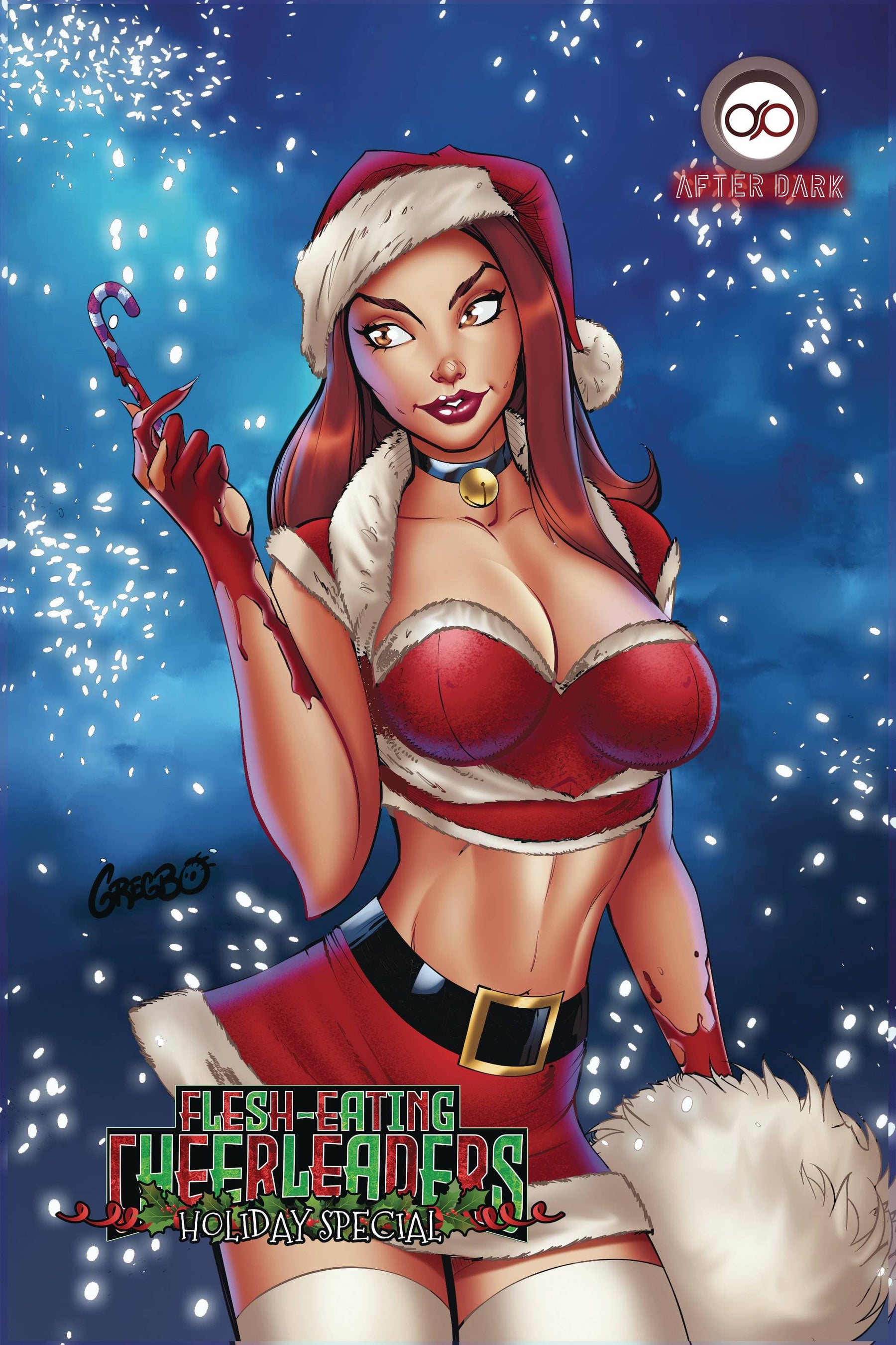 Dren Productions After Dark Comic Books FLESH EATING CHEERLEADERS HOLIDAY SP CVR A DEON REG (MR) 79112695072900111 SEP231633
