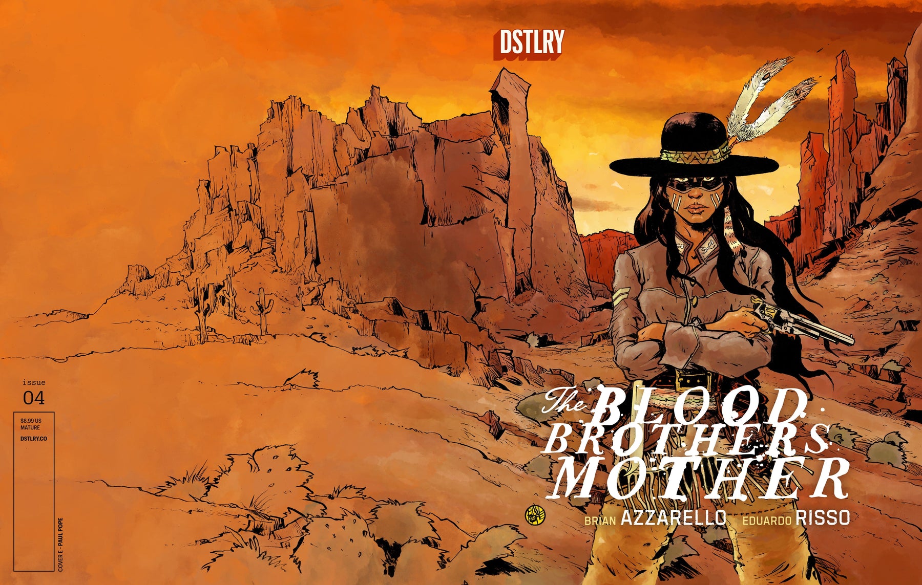 BLOOD BROTHERS MOTHER #4 CVR E PAUL POPE VARIANT