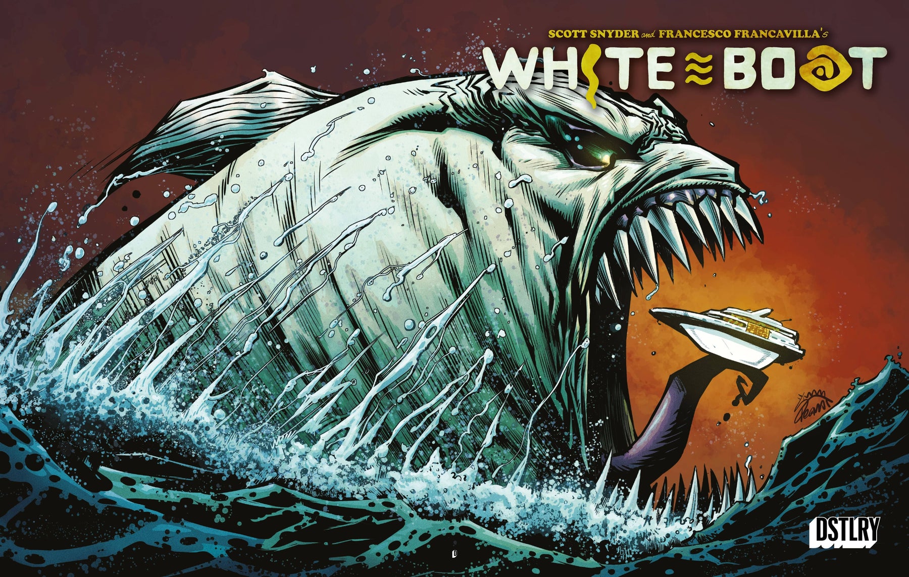 White Boat #1 - All The Covers Bundle! [Signed by Scott Snyder]