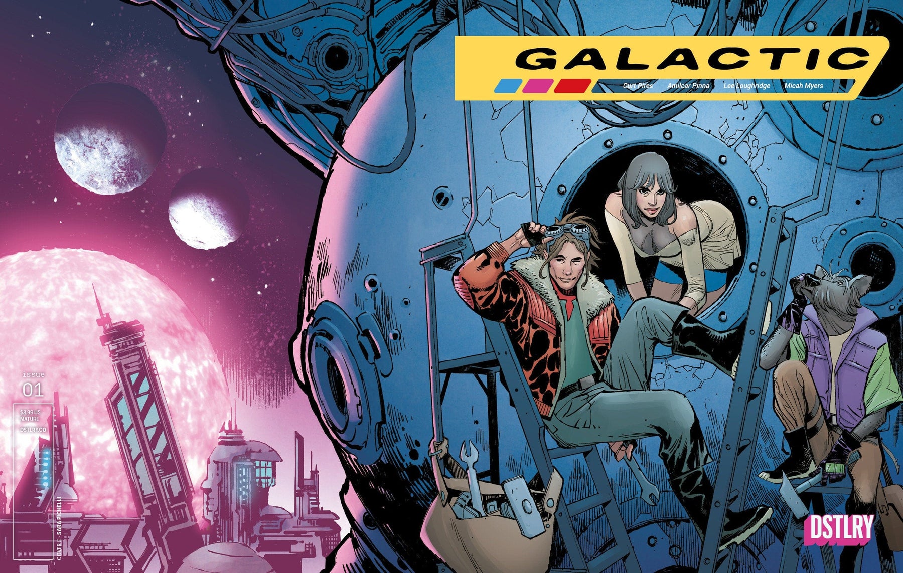 GALACTIC #1 CVR E SARA PICHELLI VARIANT