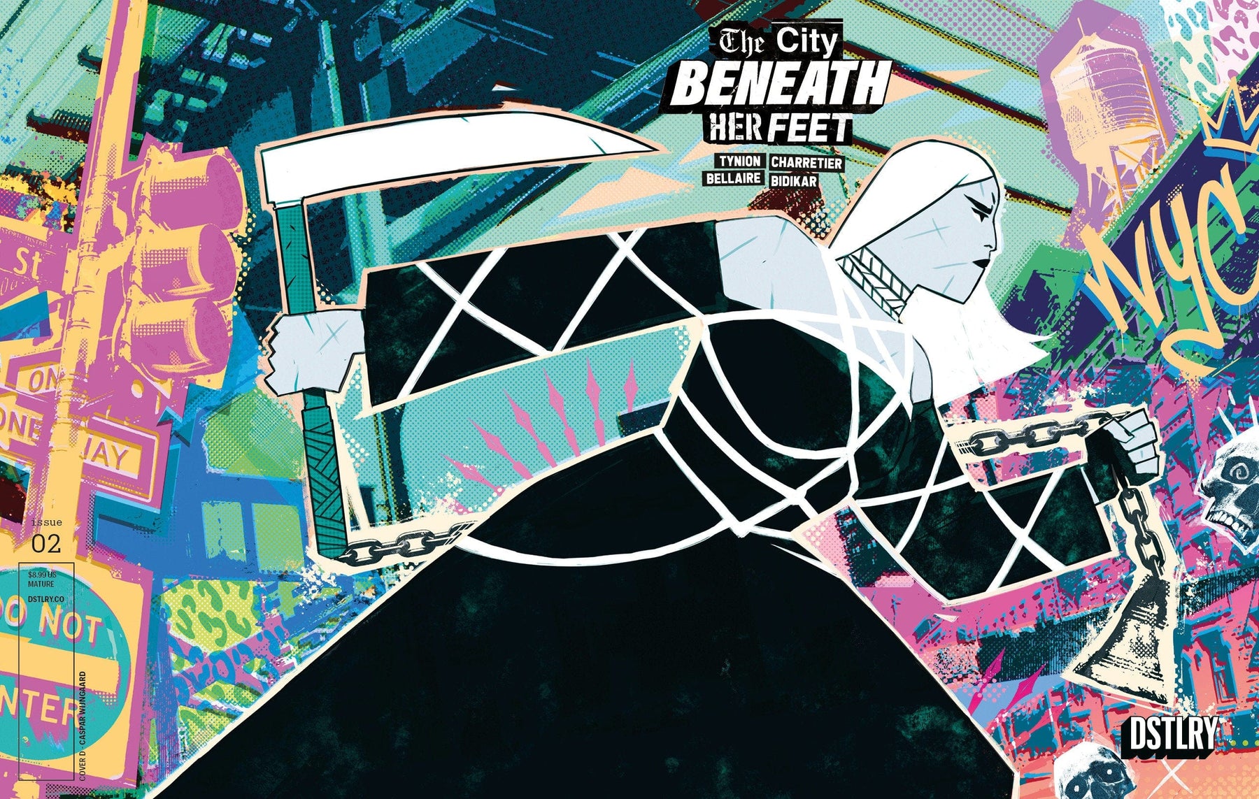 THE CITY BENEATH HER FEET #2 CVR D CASPAR WIJNGAARD 1:25 INCV Variant