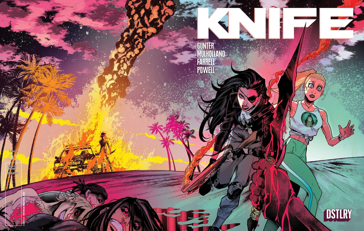 DSTLRY Comic Books KNIFE #1 CVR A MULHOLLAND 61499847375500111 FEB251100