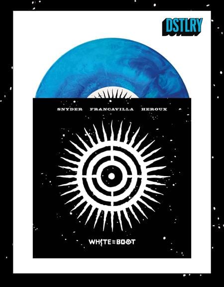 DSTLRY Comic Books WHITE BOAT #1 7 IN SIGNED VINYL 614998473281 0124DY938