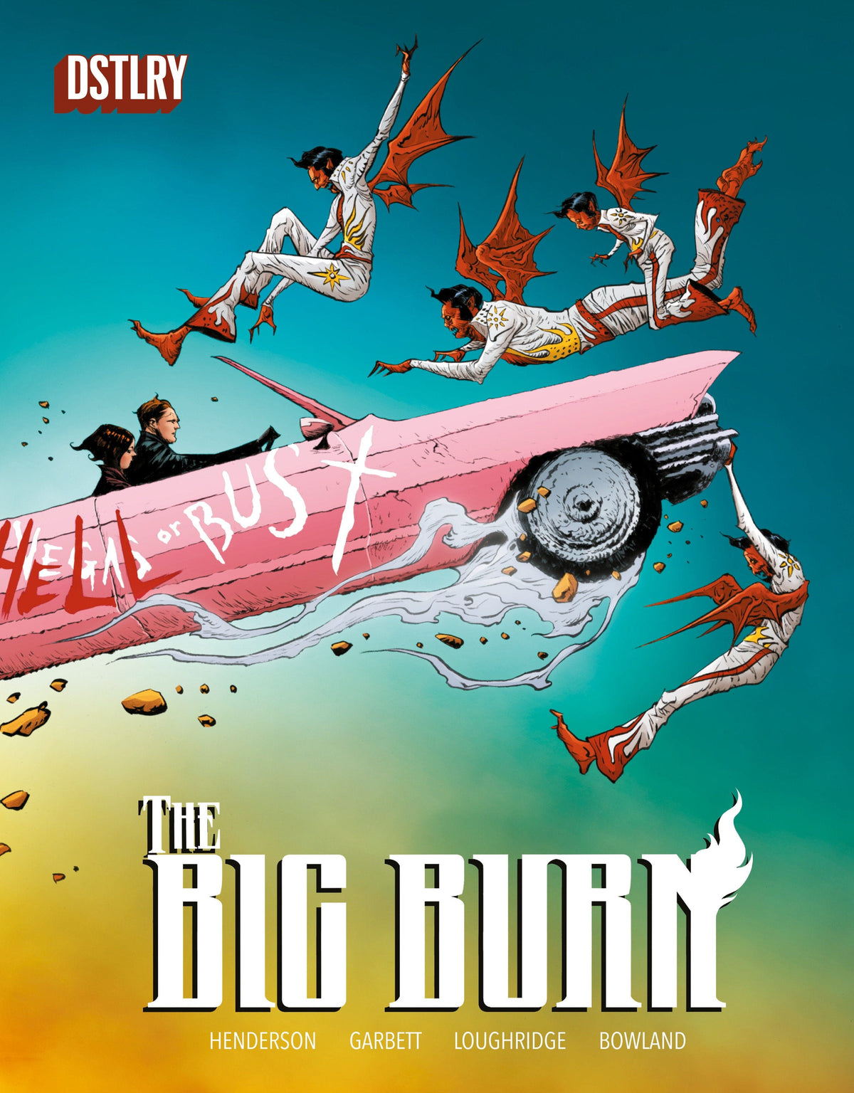 DSTLRY Graphic Novel The Big Burn (DIRECT MARKET EXCLUSIVE) HC 9781962265133 PRH-9781962265133
