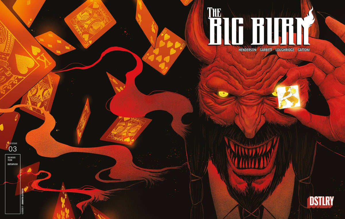 DSTLRY MEDIA Comic Books BIG BURN #3 CVR F CITRIYA 61499847325000361